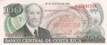 Costa Rica 100 Colones, 28. 9.1993